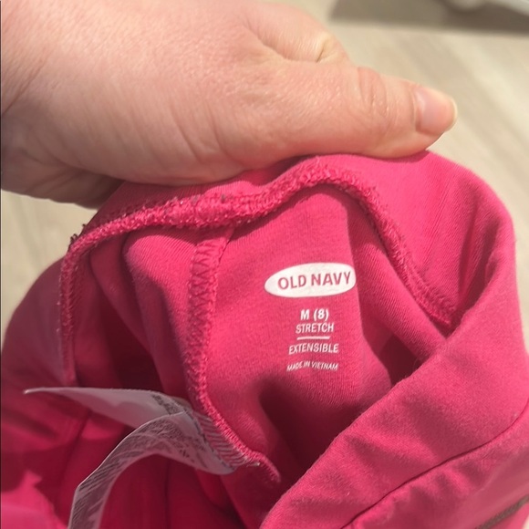 Old Navy Pink Leggings with Stretchy Waistband - Picture 5 of 5